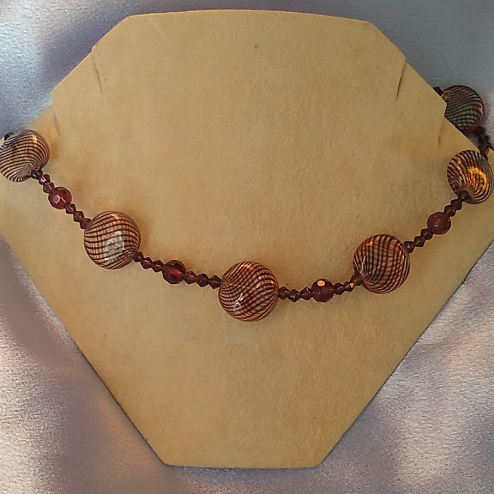 🆕Glass bead necklace